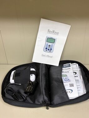 Zynex Medical NexWave TENS Unit With Case, Cord, Batteries & 4 Electrodes